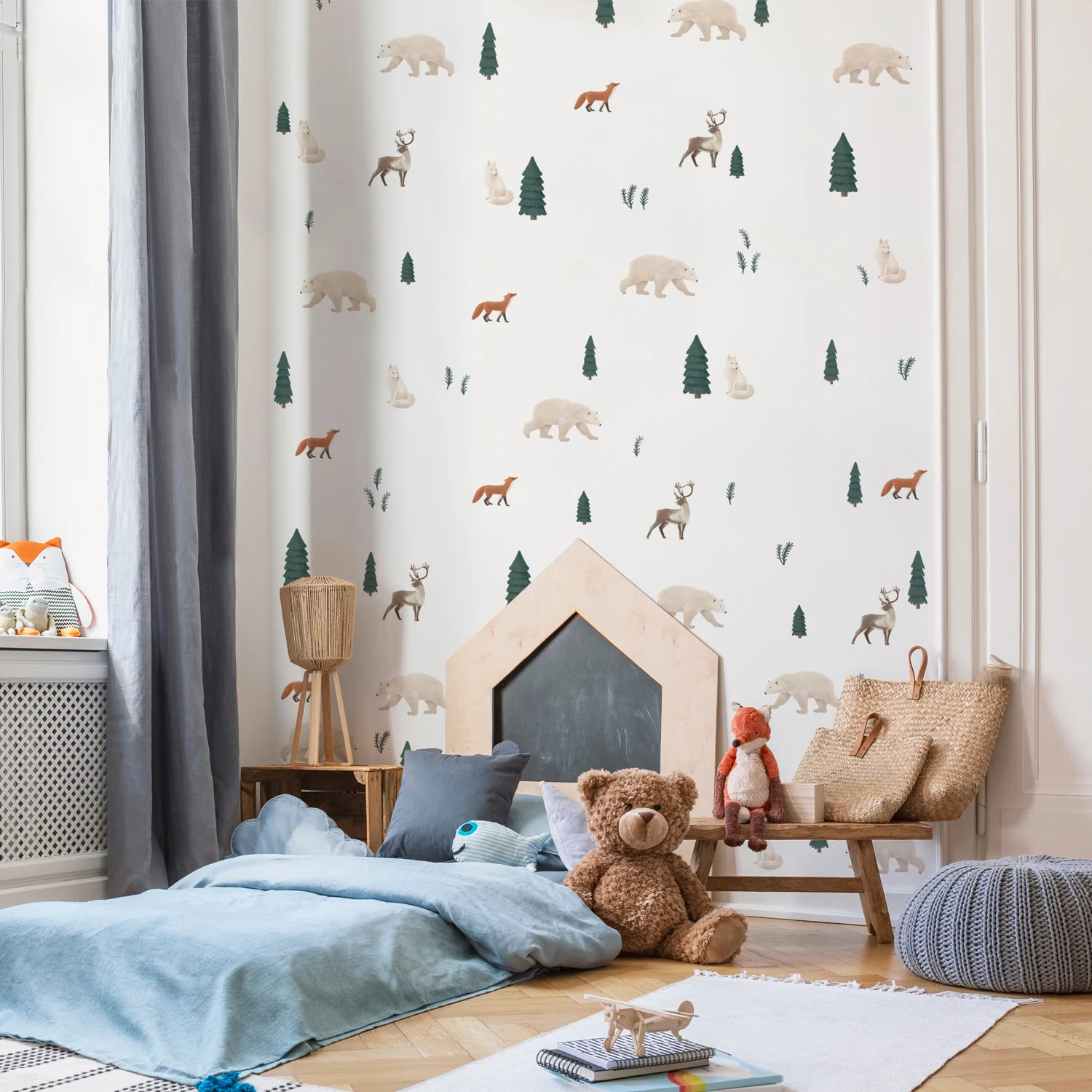 Autocollants muraux Faune Hivernale