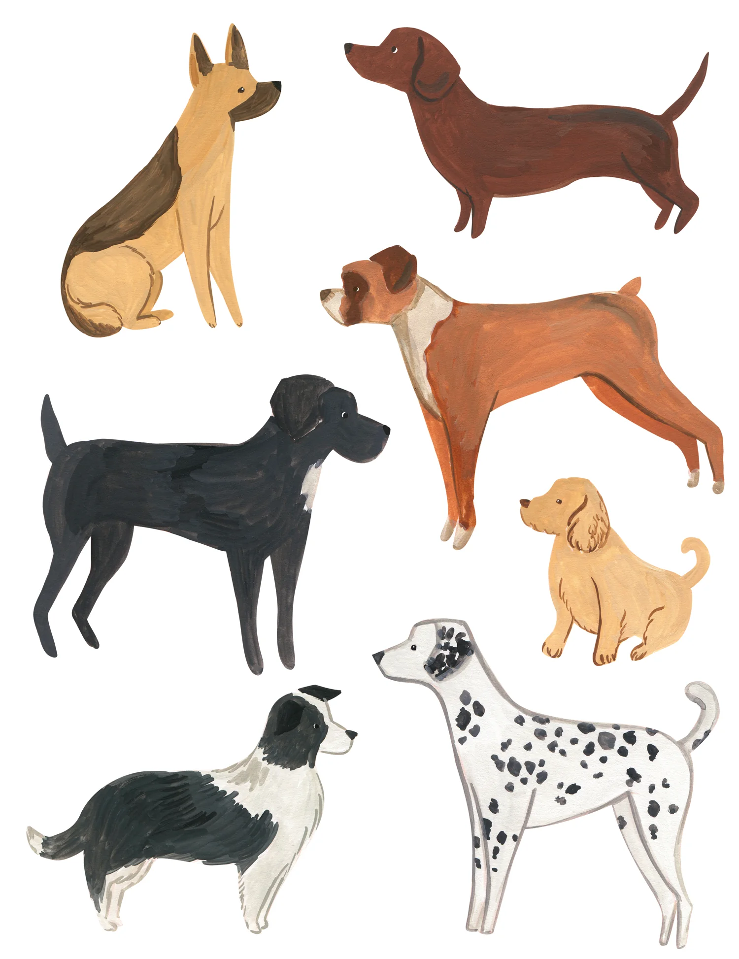 Autocollants muraux Les Canins - Image 3