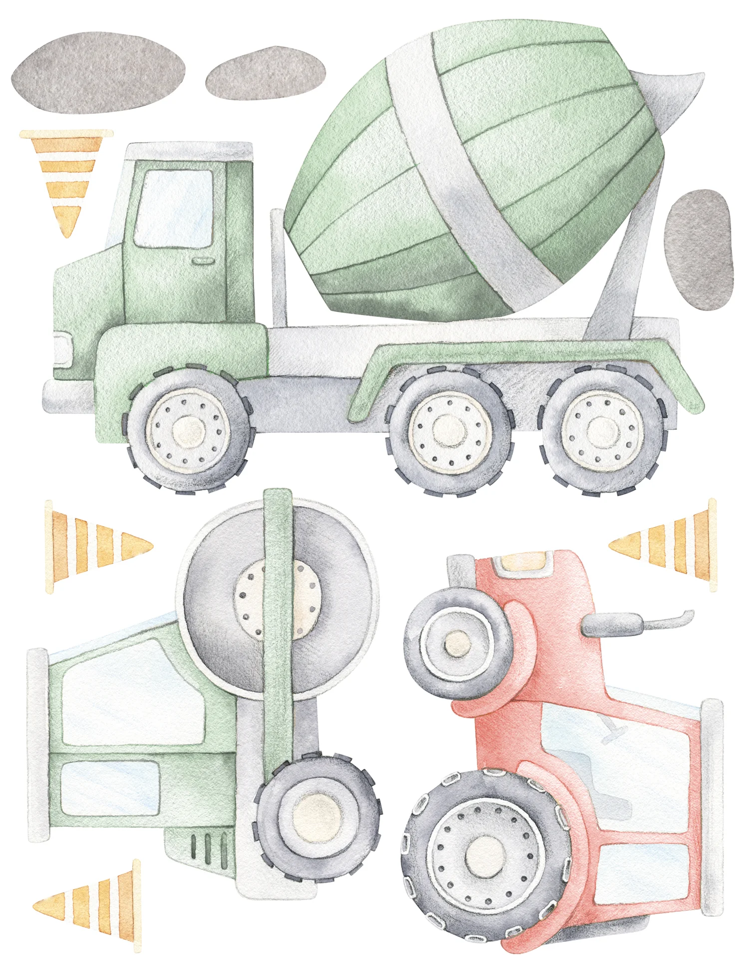 Autocollants muraux Machineries - Image 3