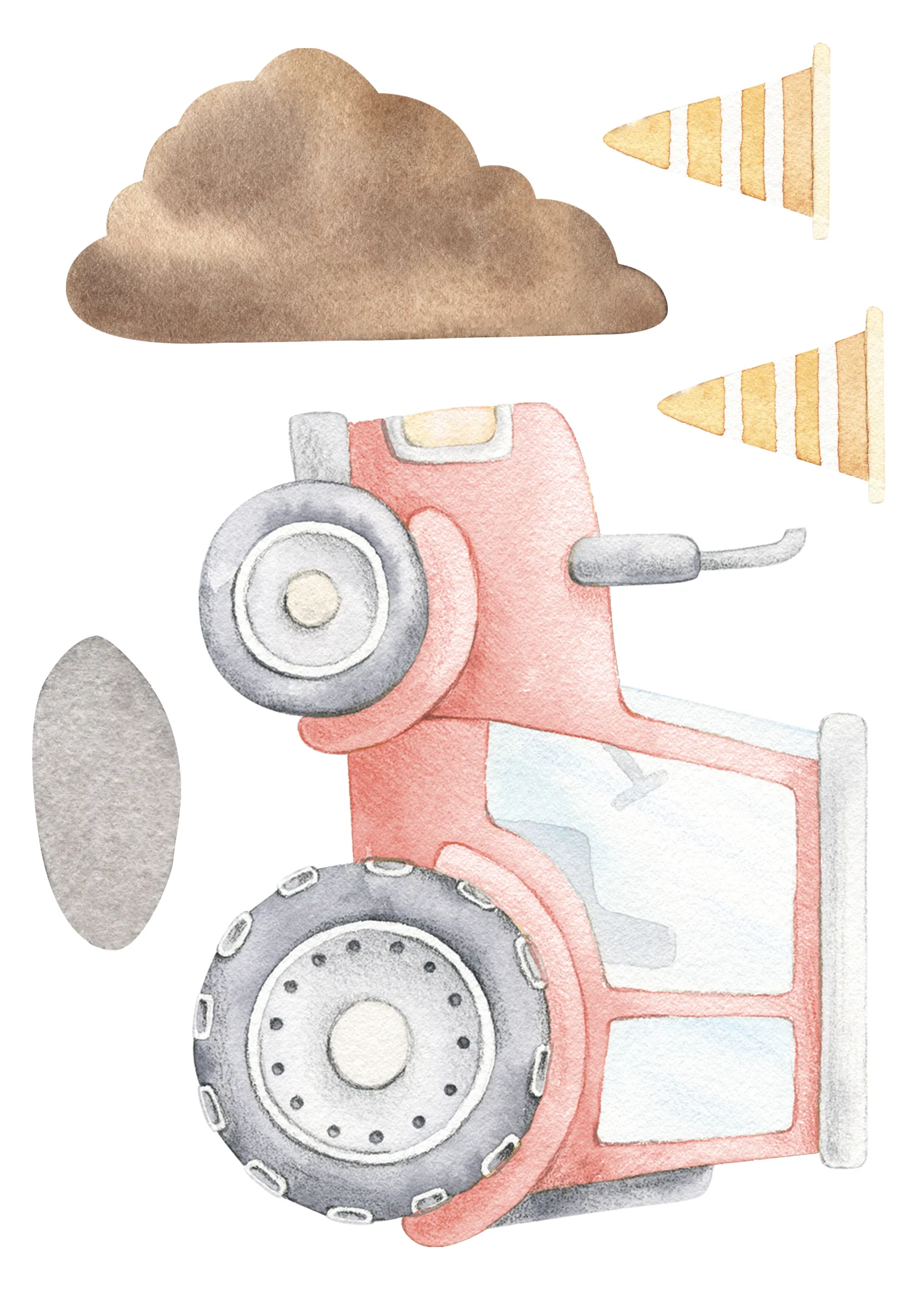 Autocollants muraux Machineries - Image 4