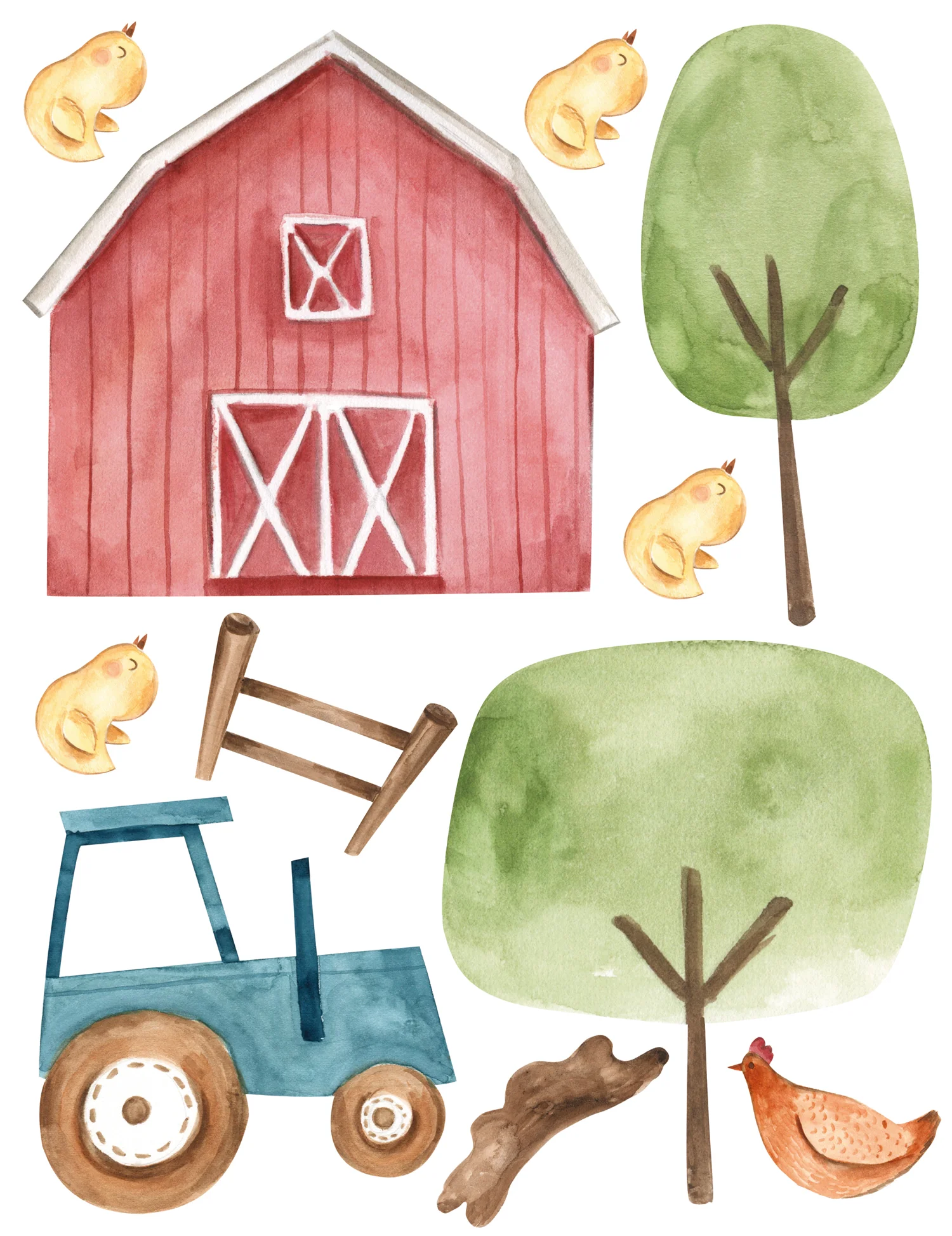 Autocollants muraux Sur la Ferme - Image 4