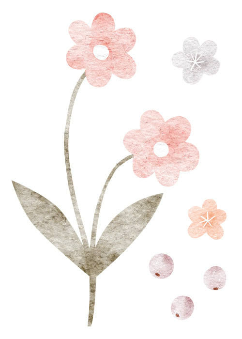 Autocollants muraux Tiges Florales - Image 3