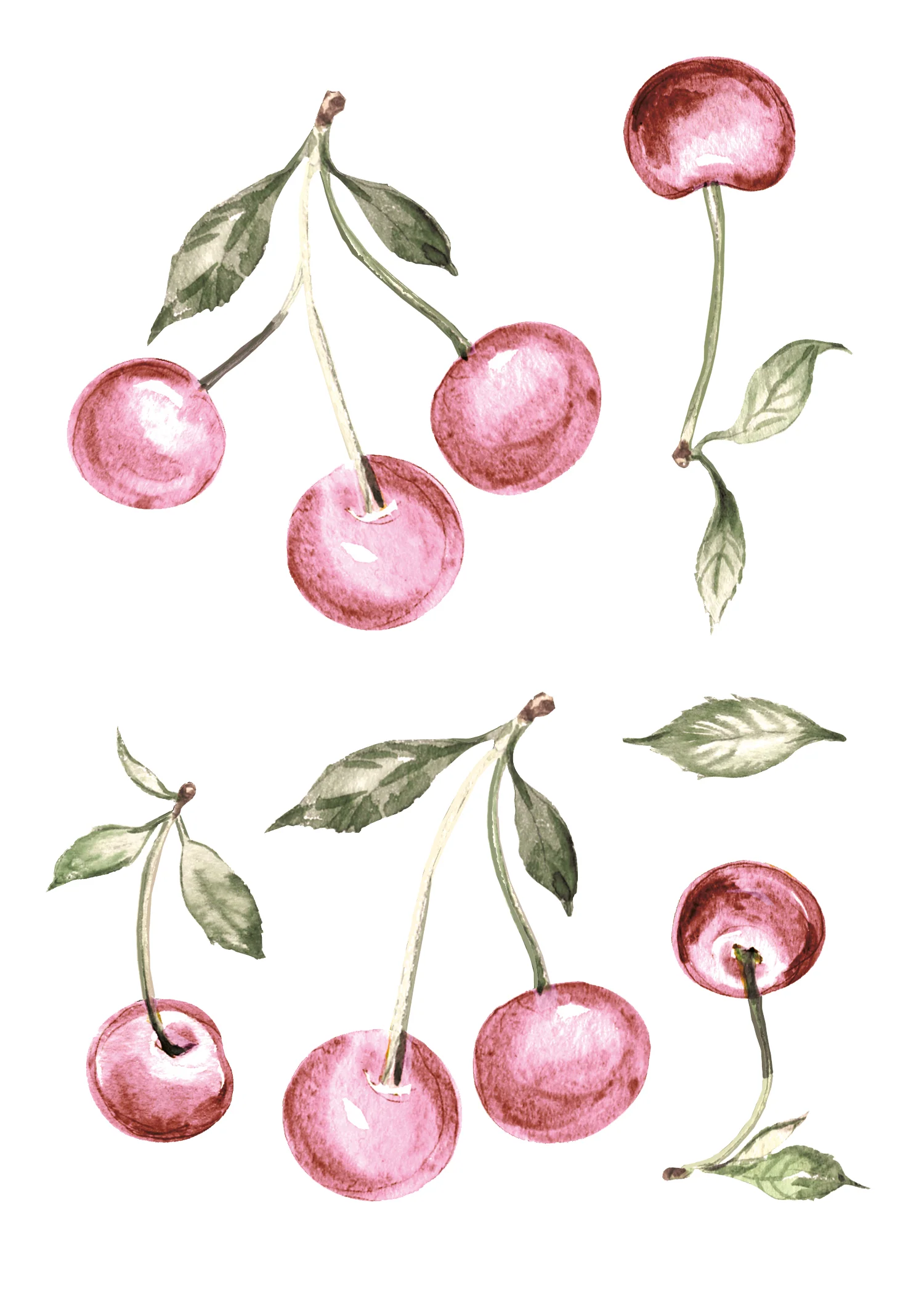 Autocollants muraux Cerises - Image 3