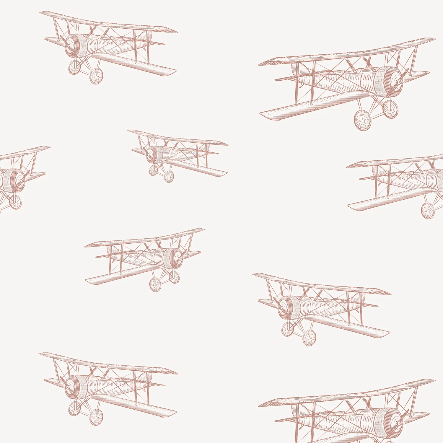Papier Peint Avions Antiques - Image 3