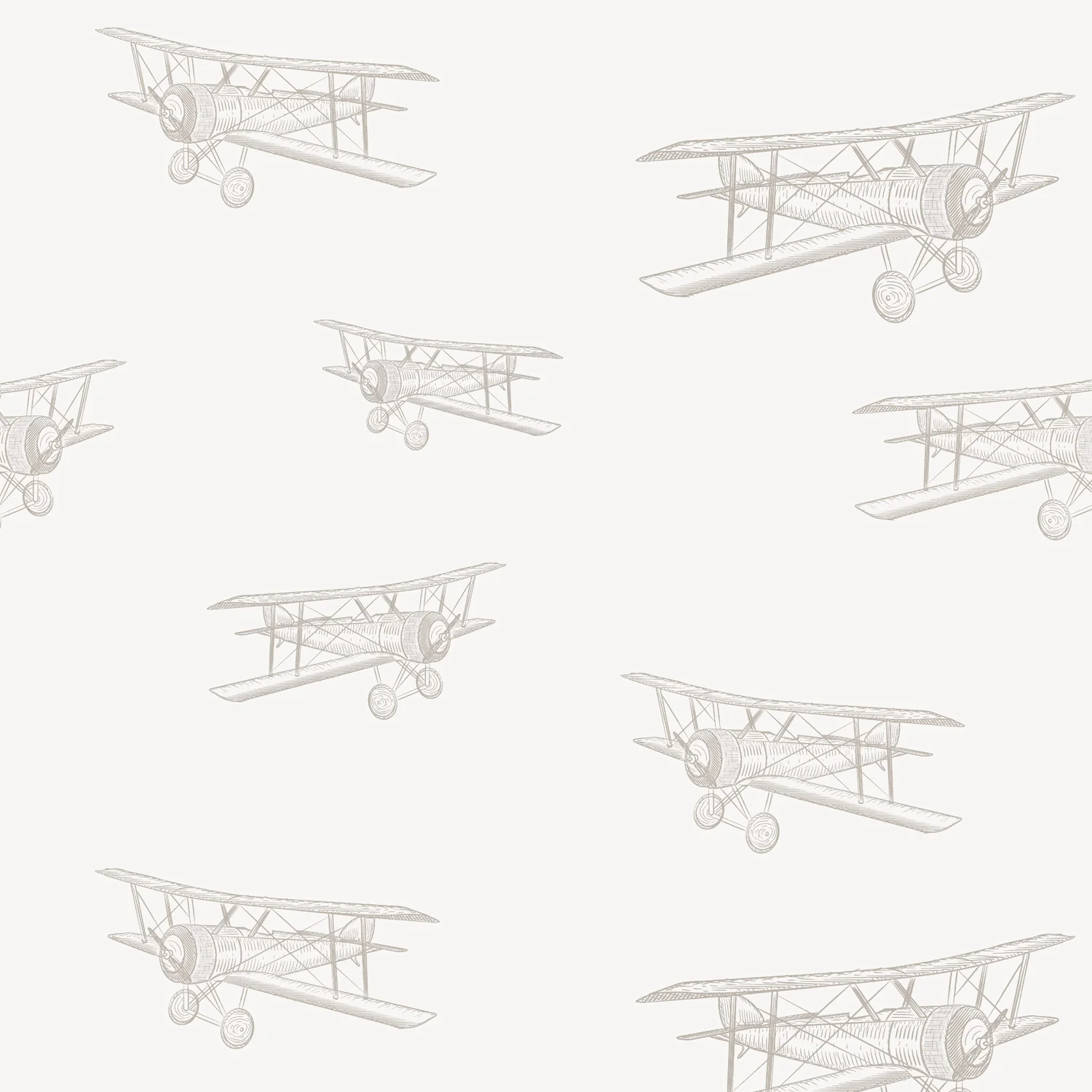 Papier Peint Avions Antiques - Image 4