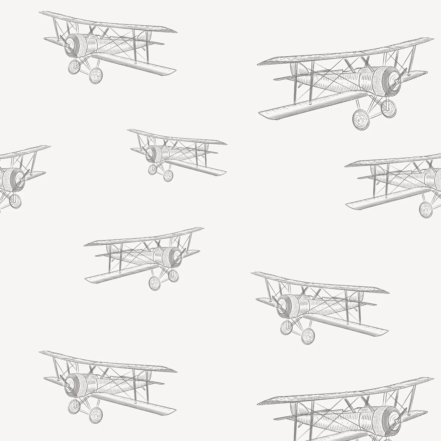Papier Peint Avions Antiques - Image 5