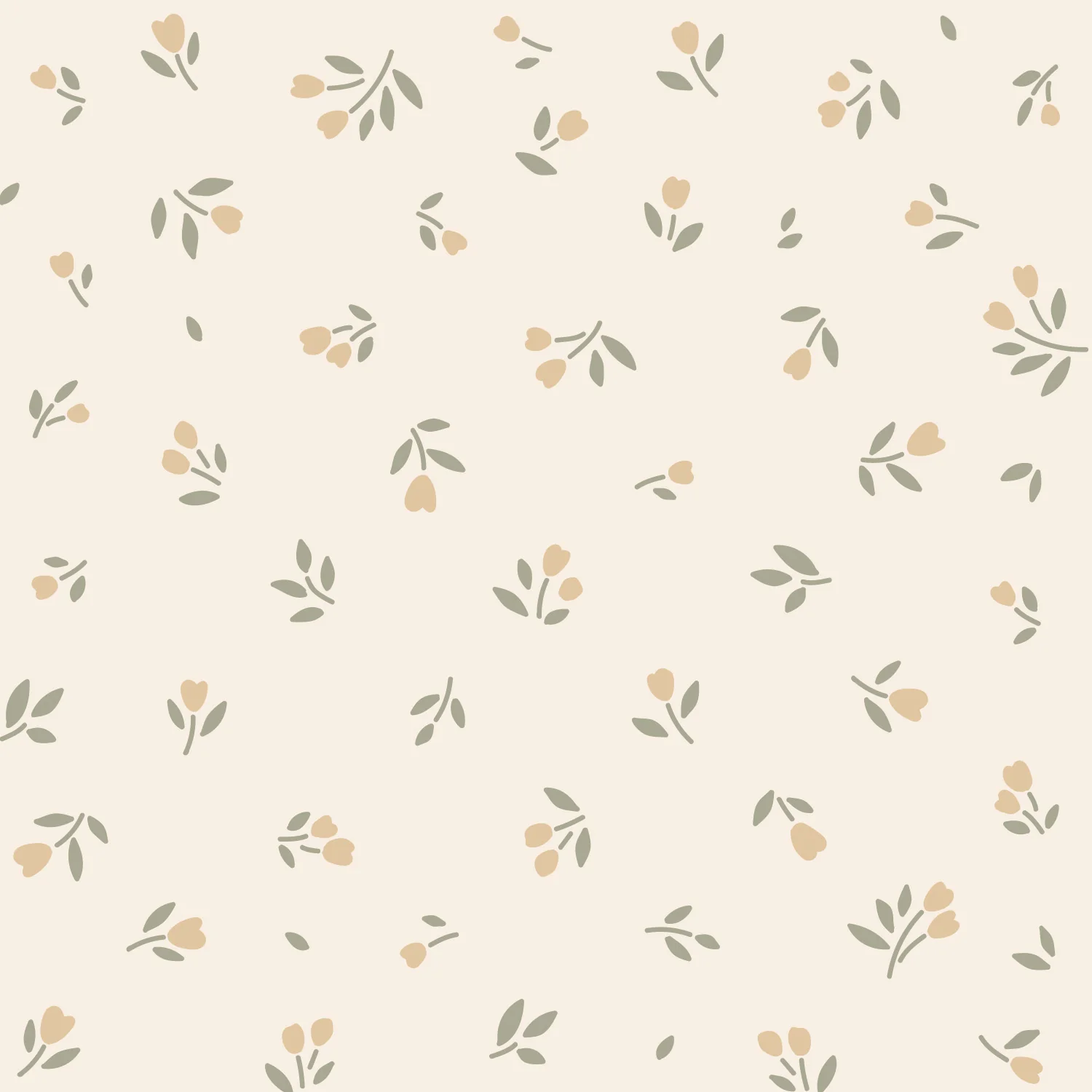 Papier Peint Margot Fond Beige - Image 3