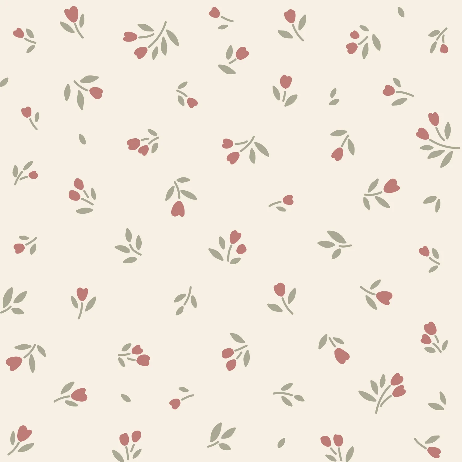 Papier Peint Margot Fond Beige - Image 4