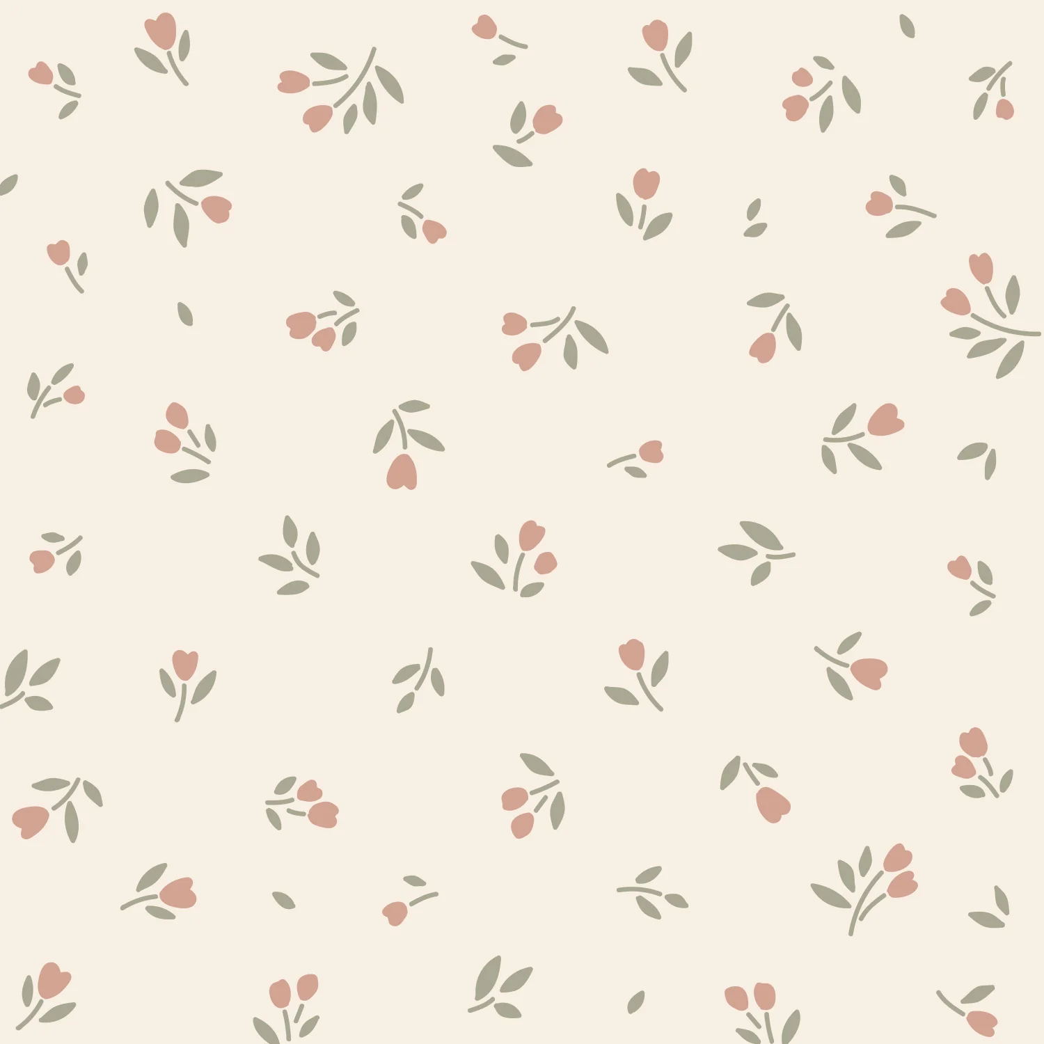 Papier Peint Margot Fond Beige - Image 5