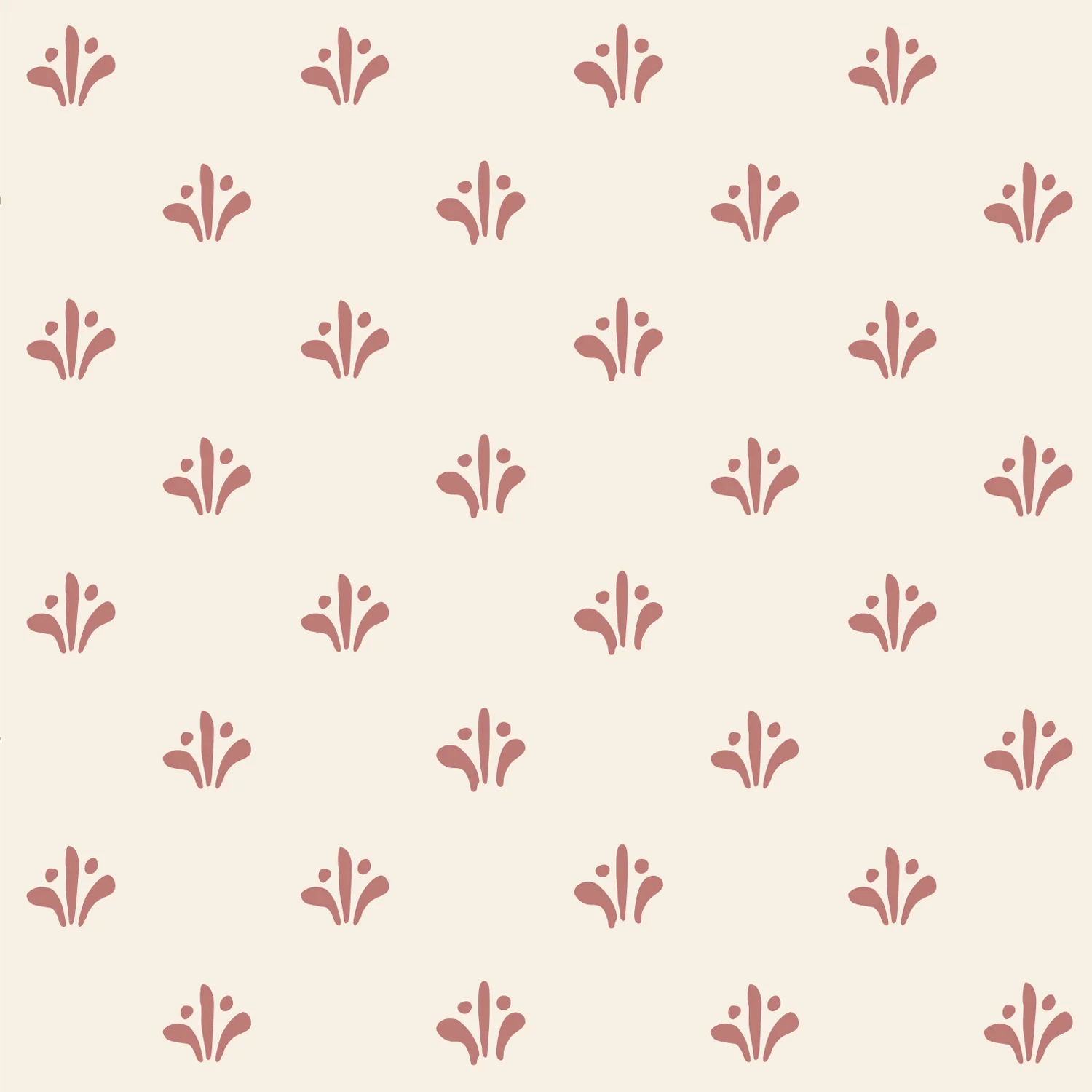 Papier Peint Marie Fond Beige - Image 4