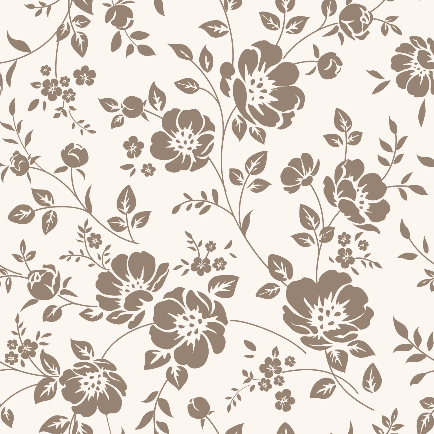 Papier peint pour maison de poupée - Isabella