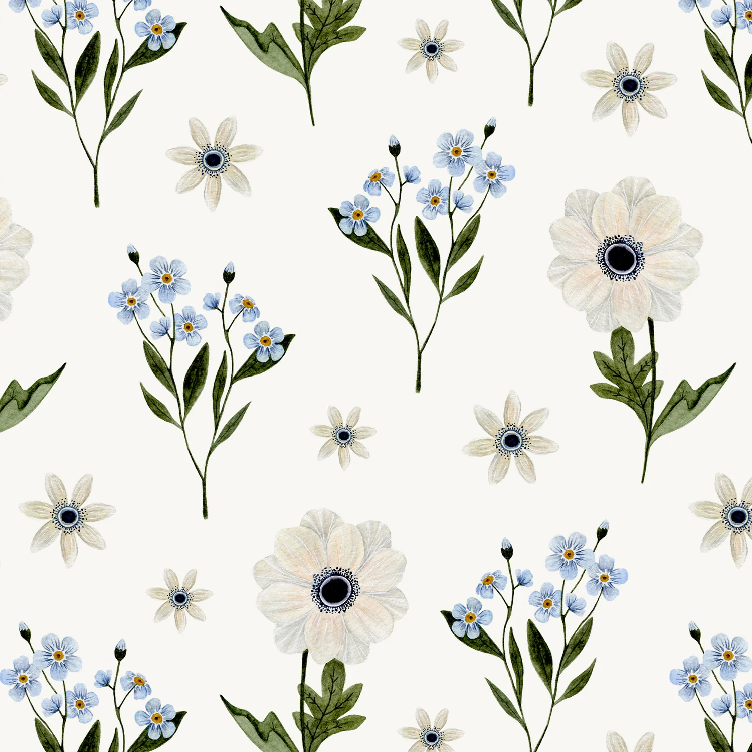 Papier peint Romance par Fla Fla Design