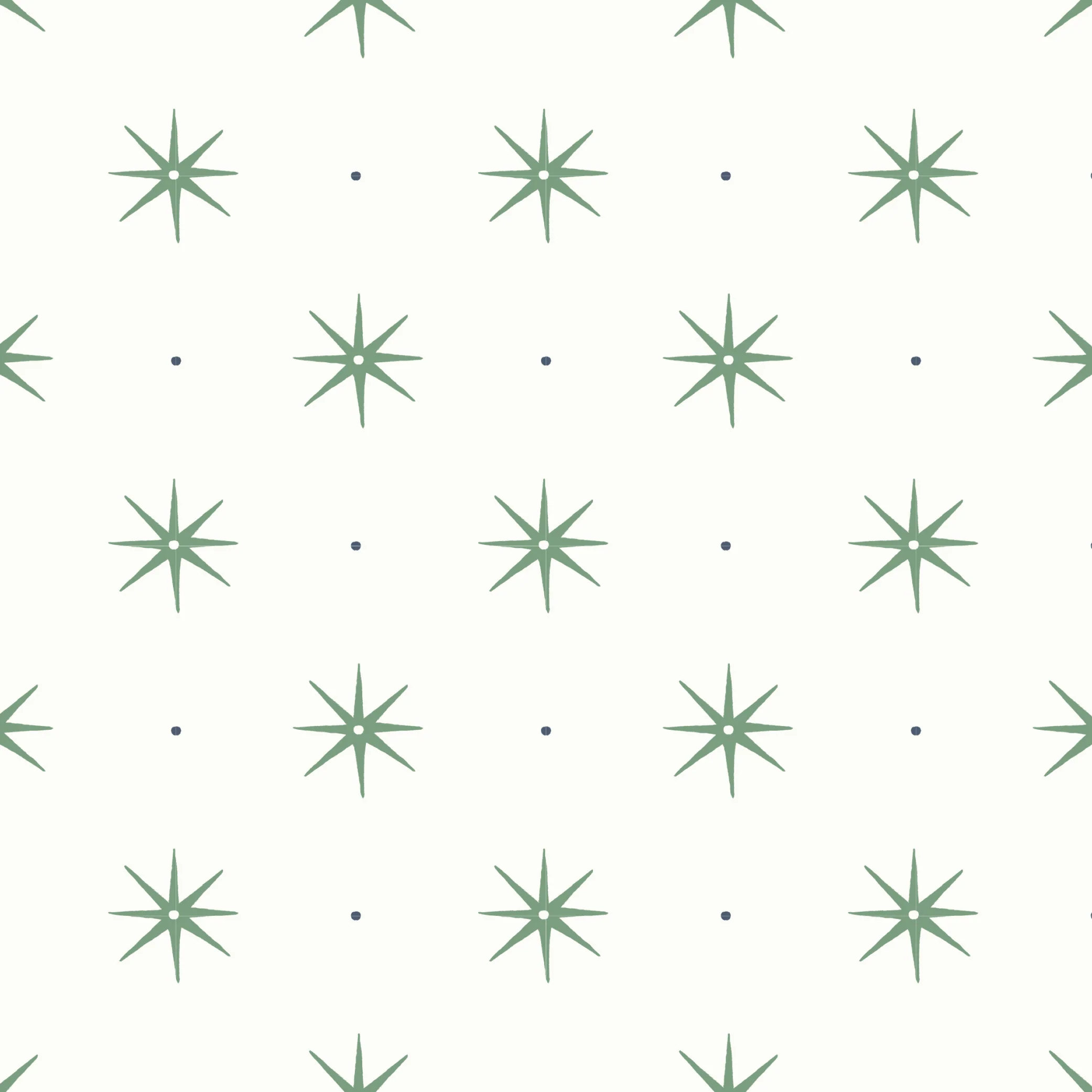 Papier Peint Small Dotty Stars par Danika Herrick