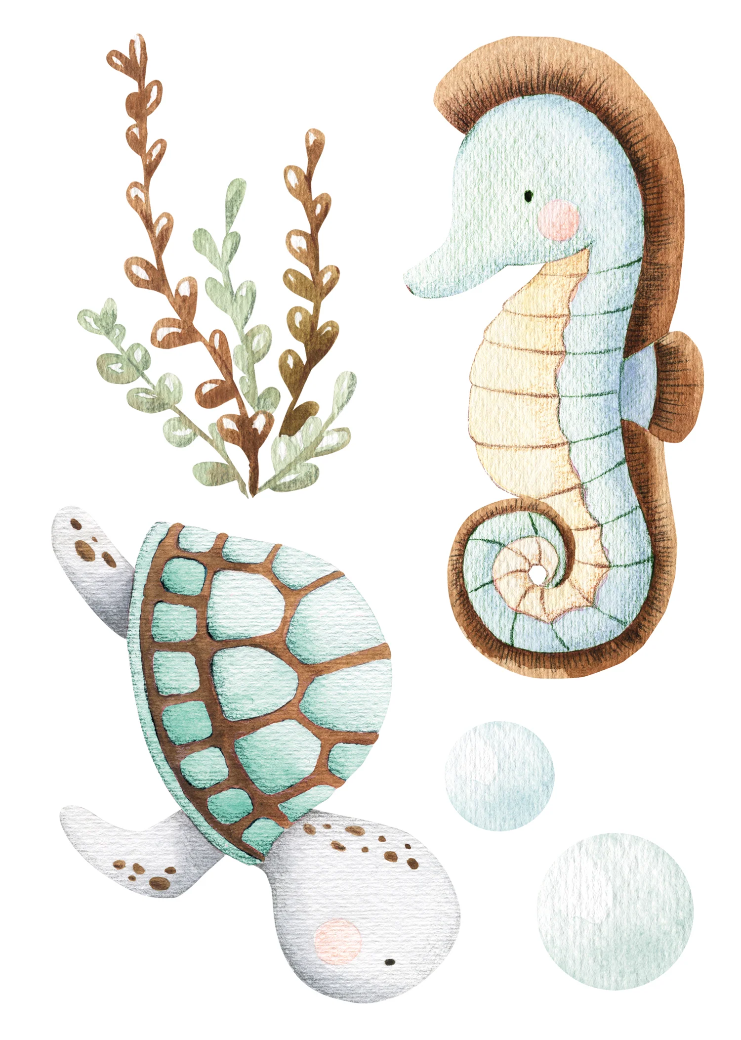 Autocollants muraux Sous La Mer - Image 3