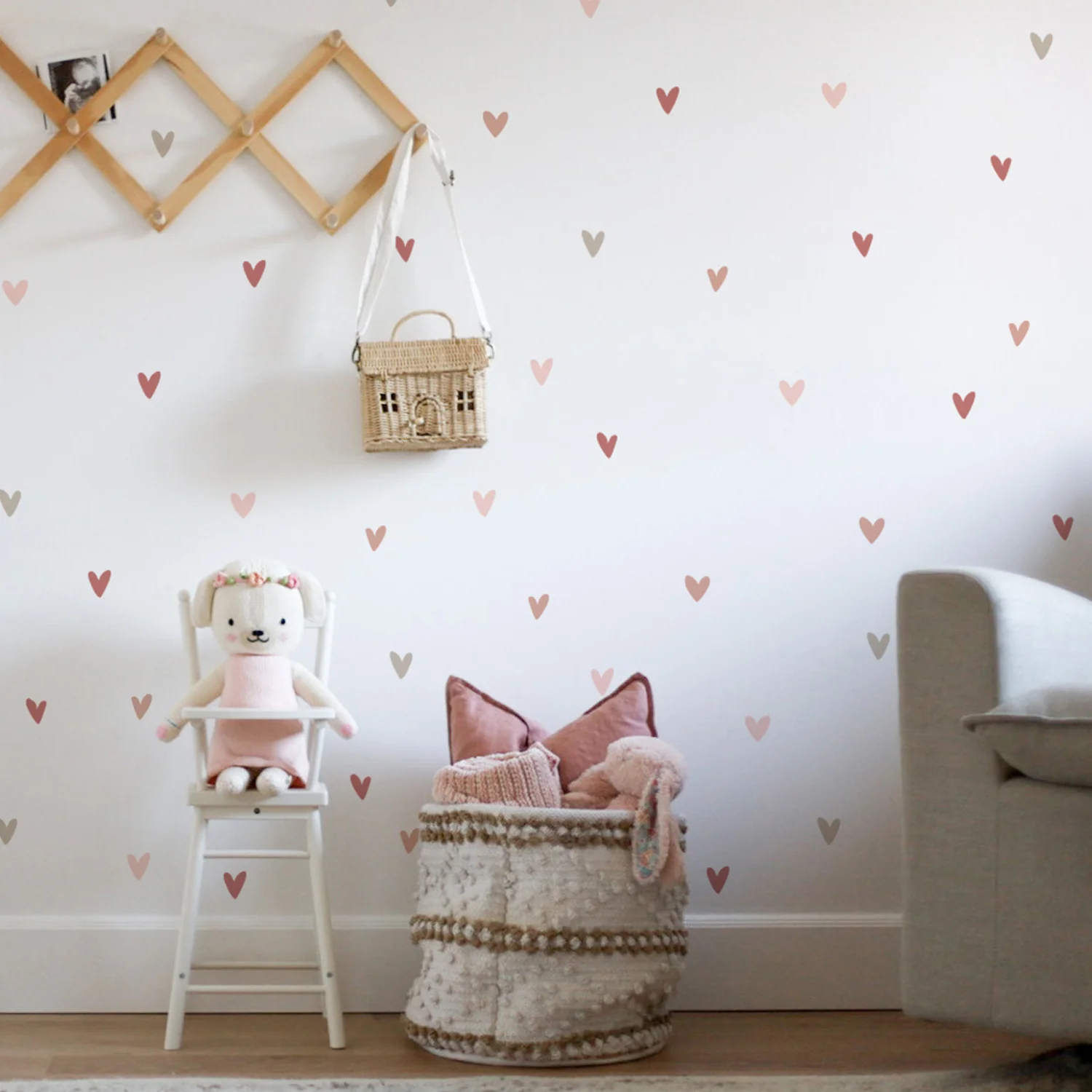 Autocollants muraux Sweet Hearts
