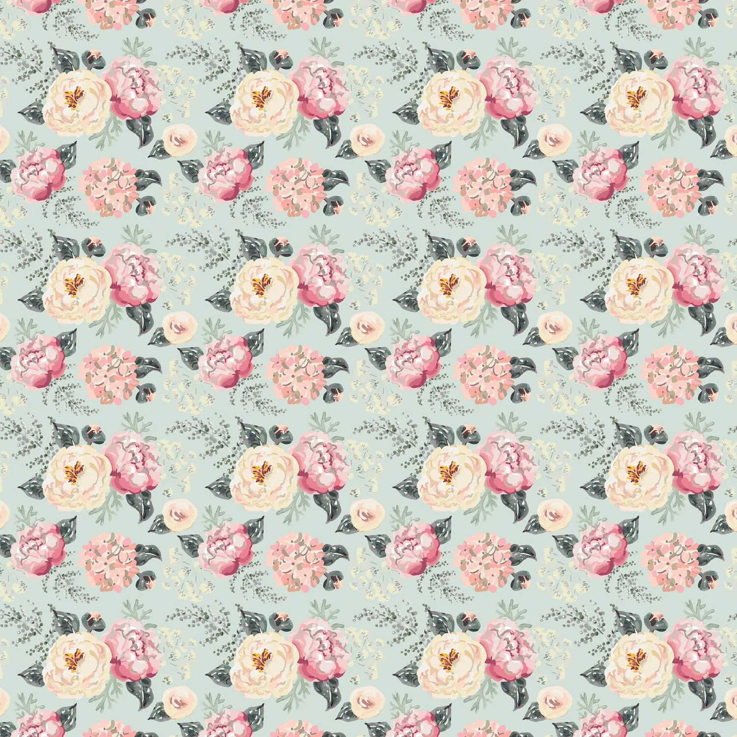 Murale Vintage Flower - Image 3